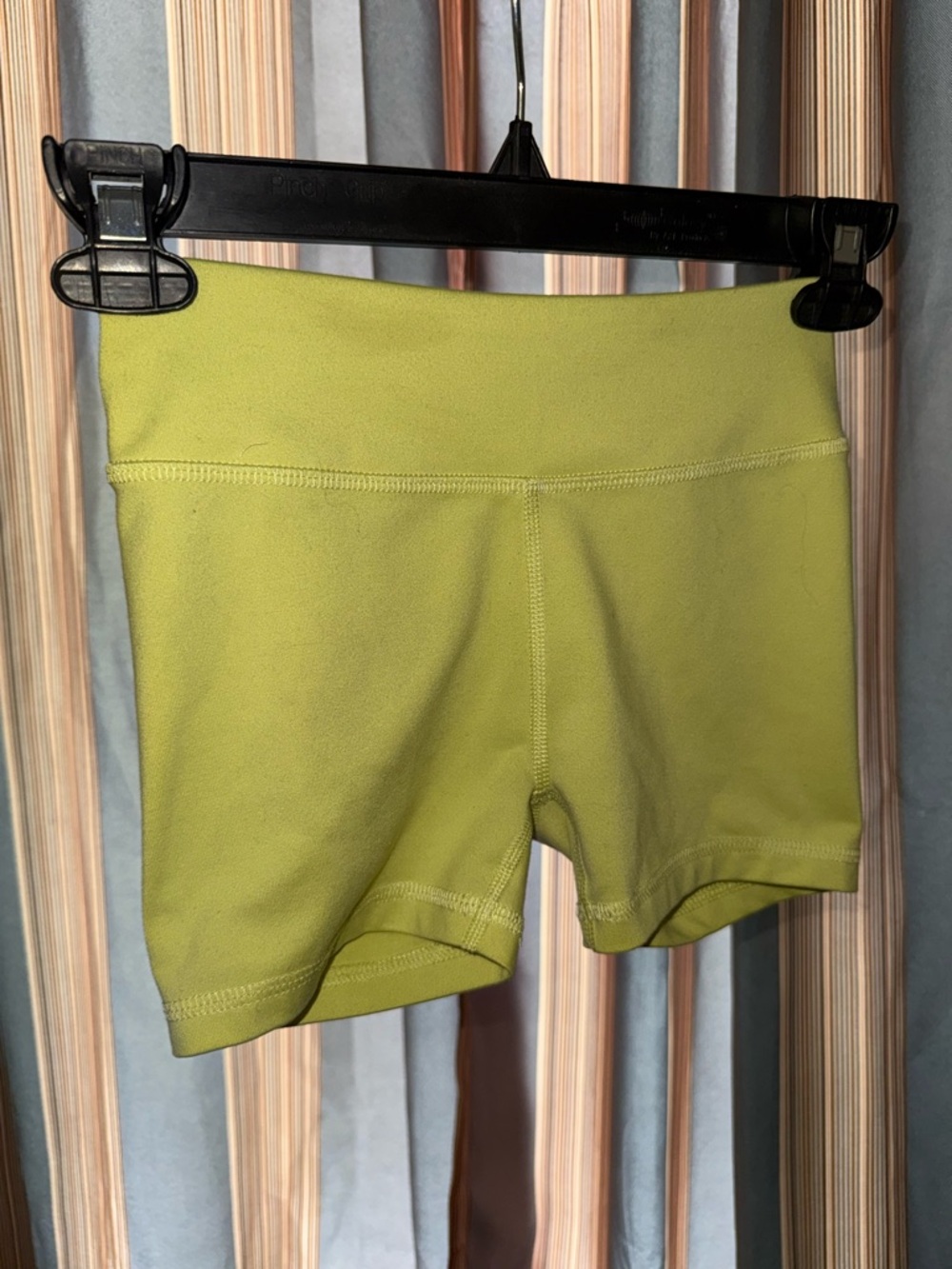 DSG Lime Green Bike Shorts - Girls Size XS